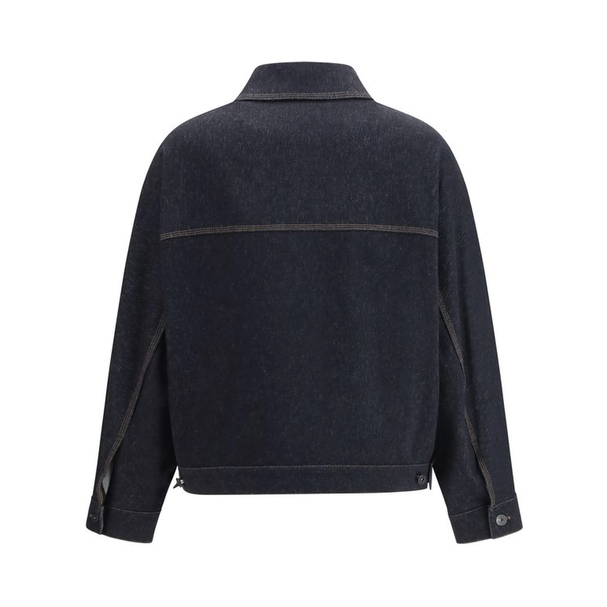 Blue Cotton Denim Jacket