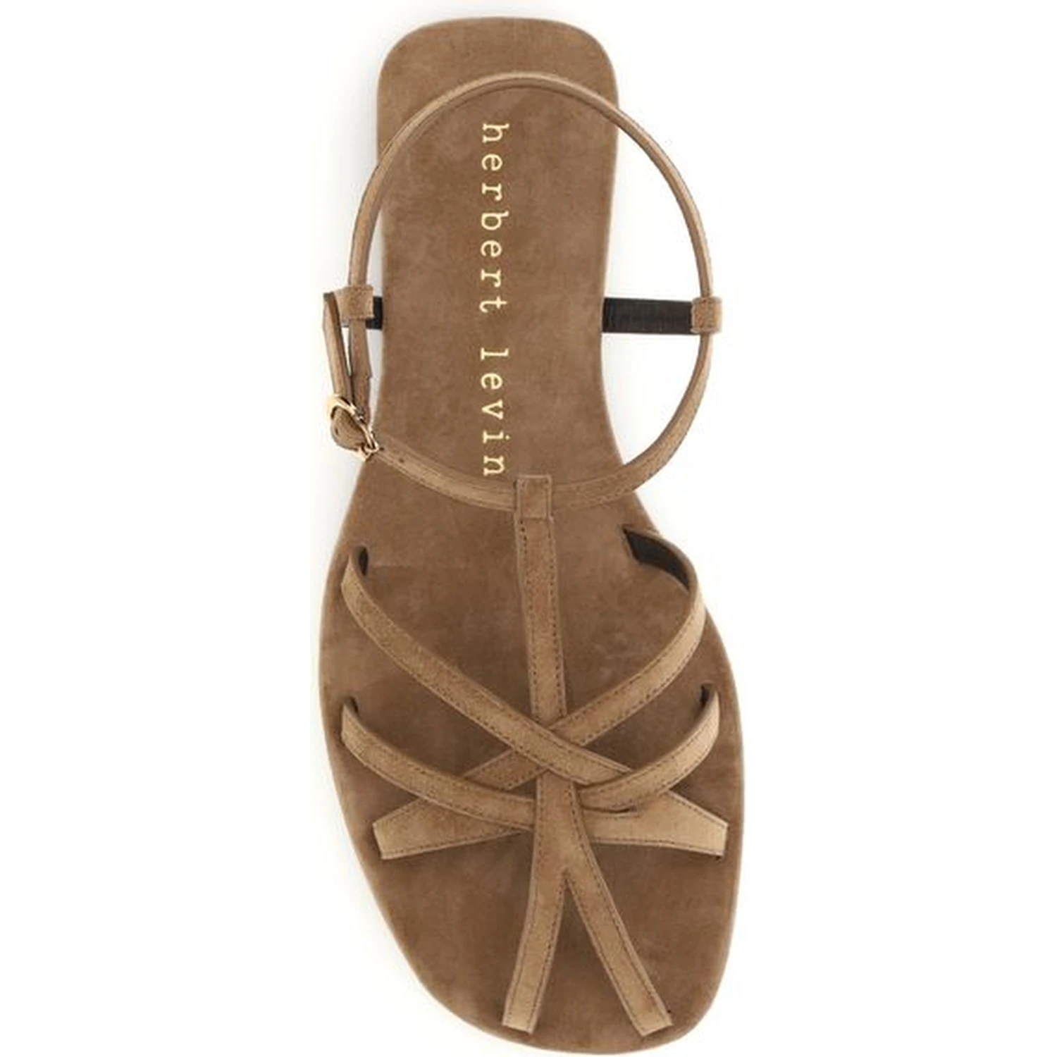 Brown Calf Leather Bos Taurus Sandals