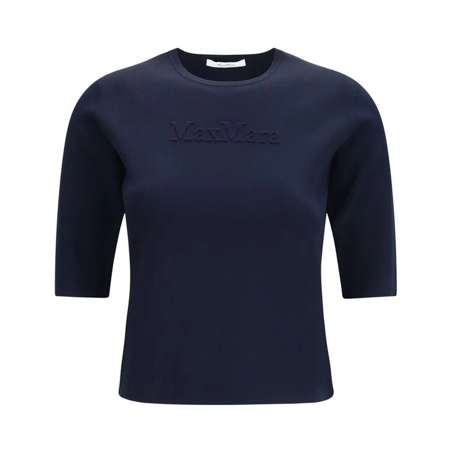 Blue Viscose T-Shirt