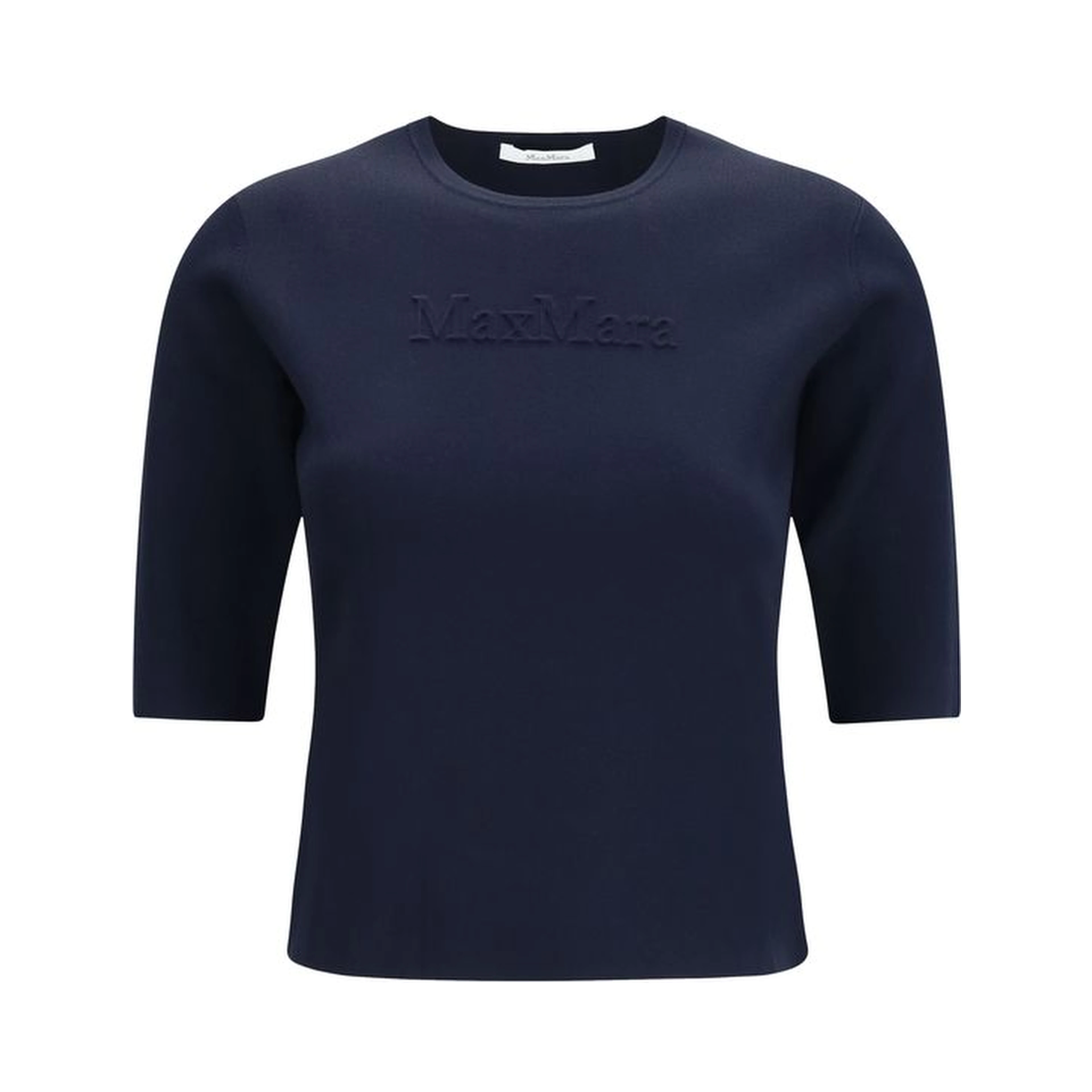 Blue Viscose T-Shirt