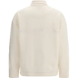 Beige Polyamide Shell Jacket