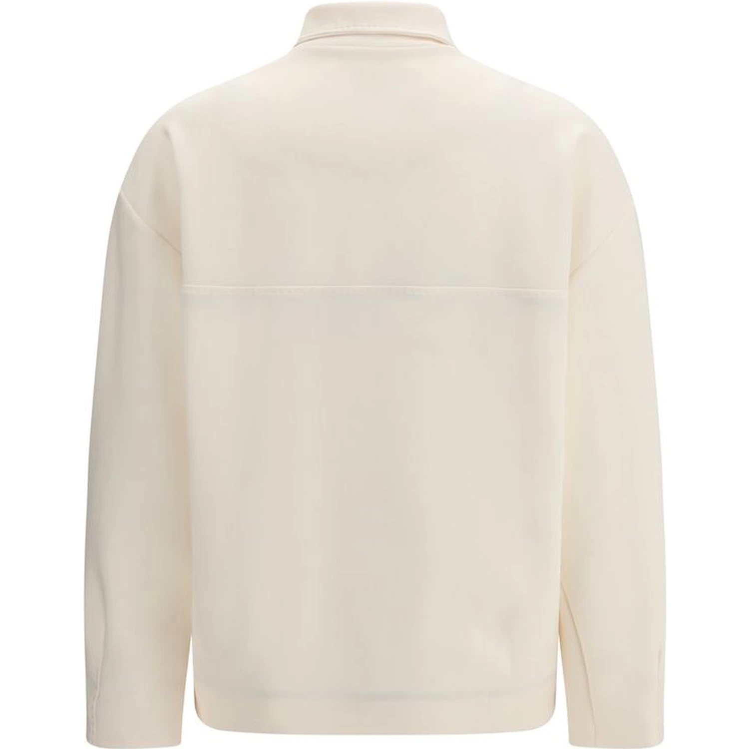 Beige Polyamide Shell Jacket