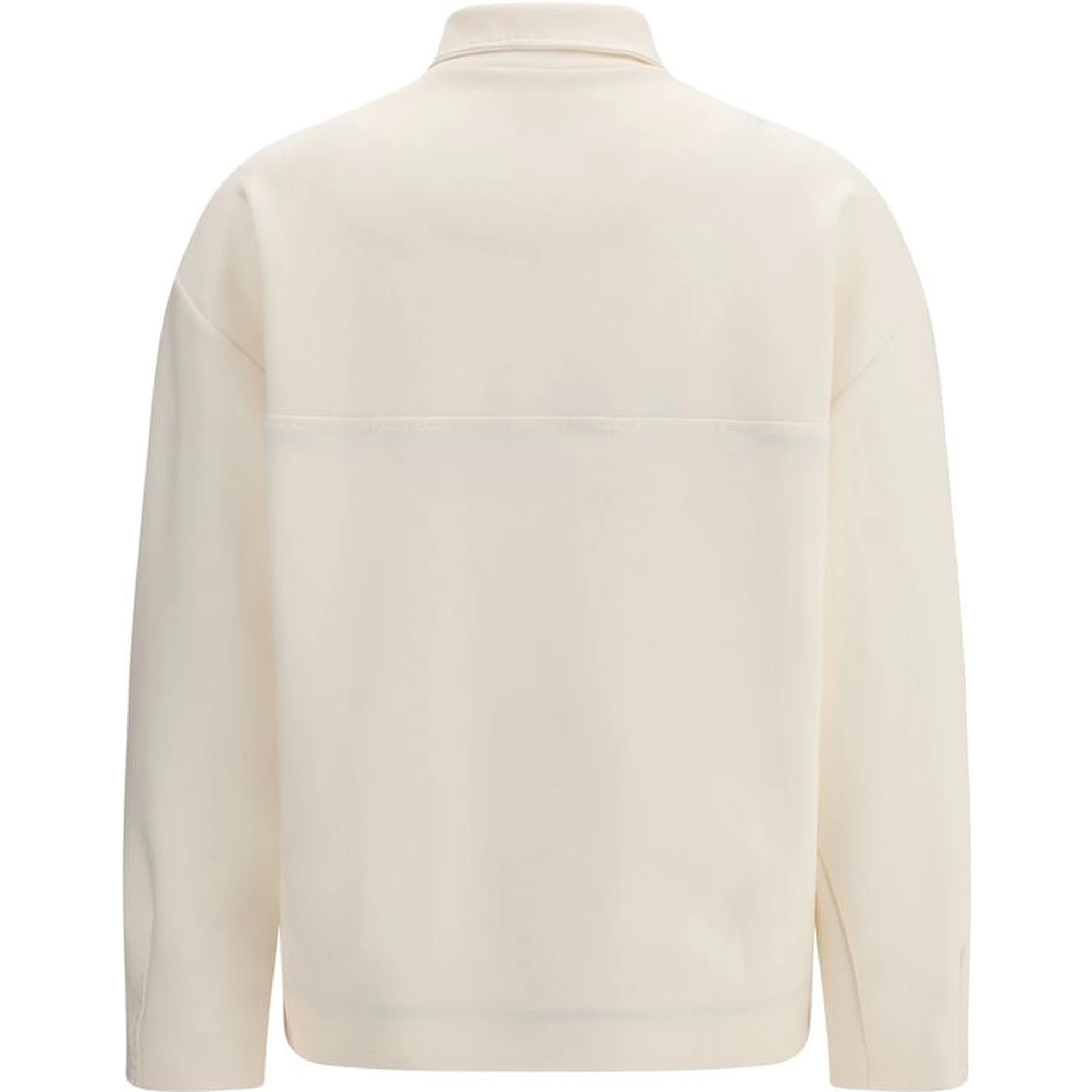 Beige Polyamide Shell Jacket