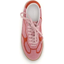 Multicolor Calf Leather Bos Taurus Low Top Sneakers