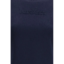 Blue Viscose T-Shirt