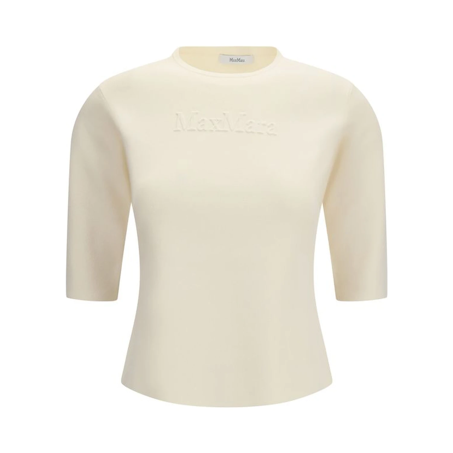 Beige Viscose T-Shirt