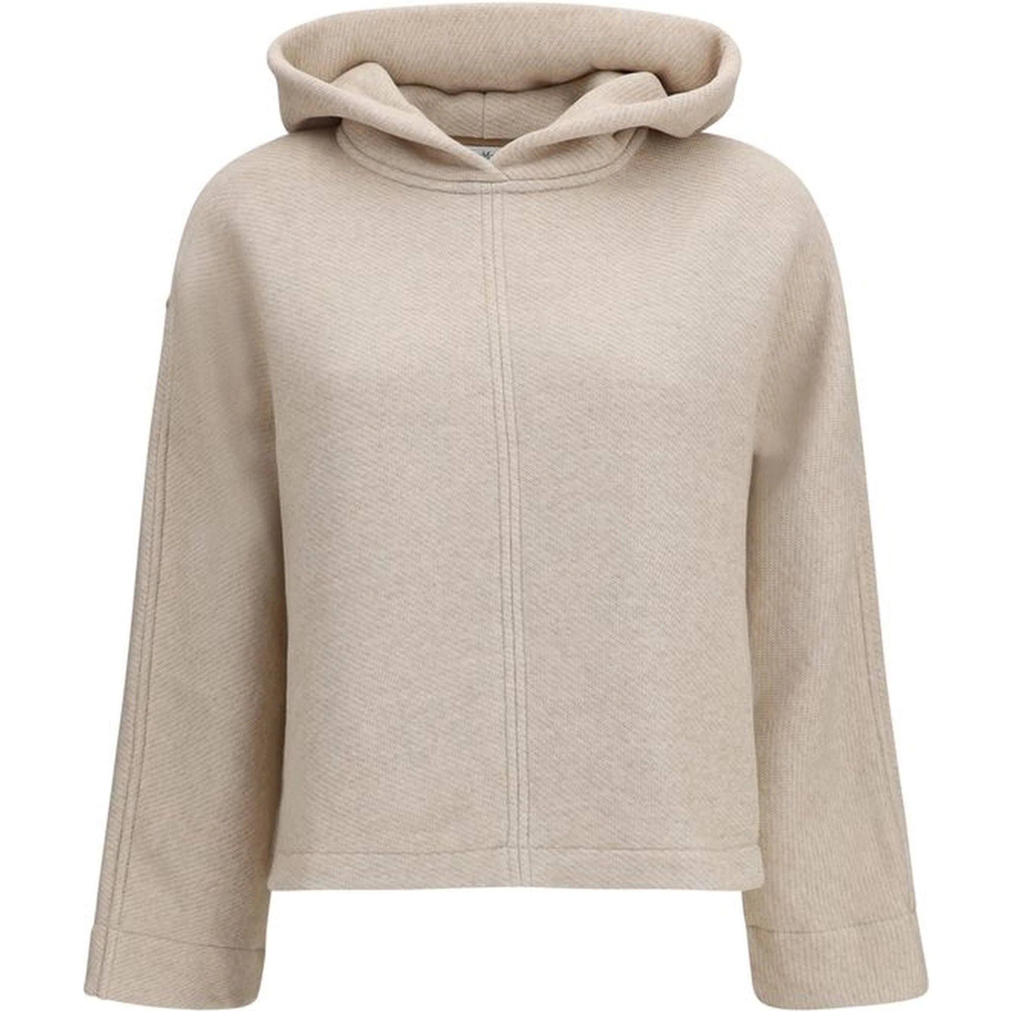 Beige Cotton Sweatshirt