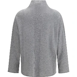 Gray Cashmere Sweater