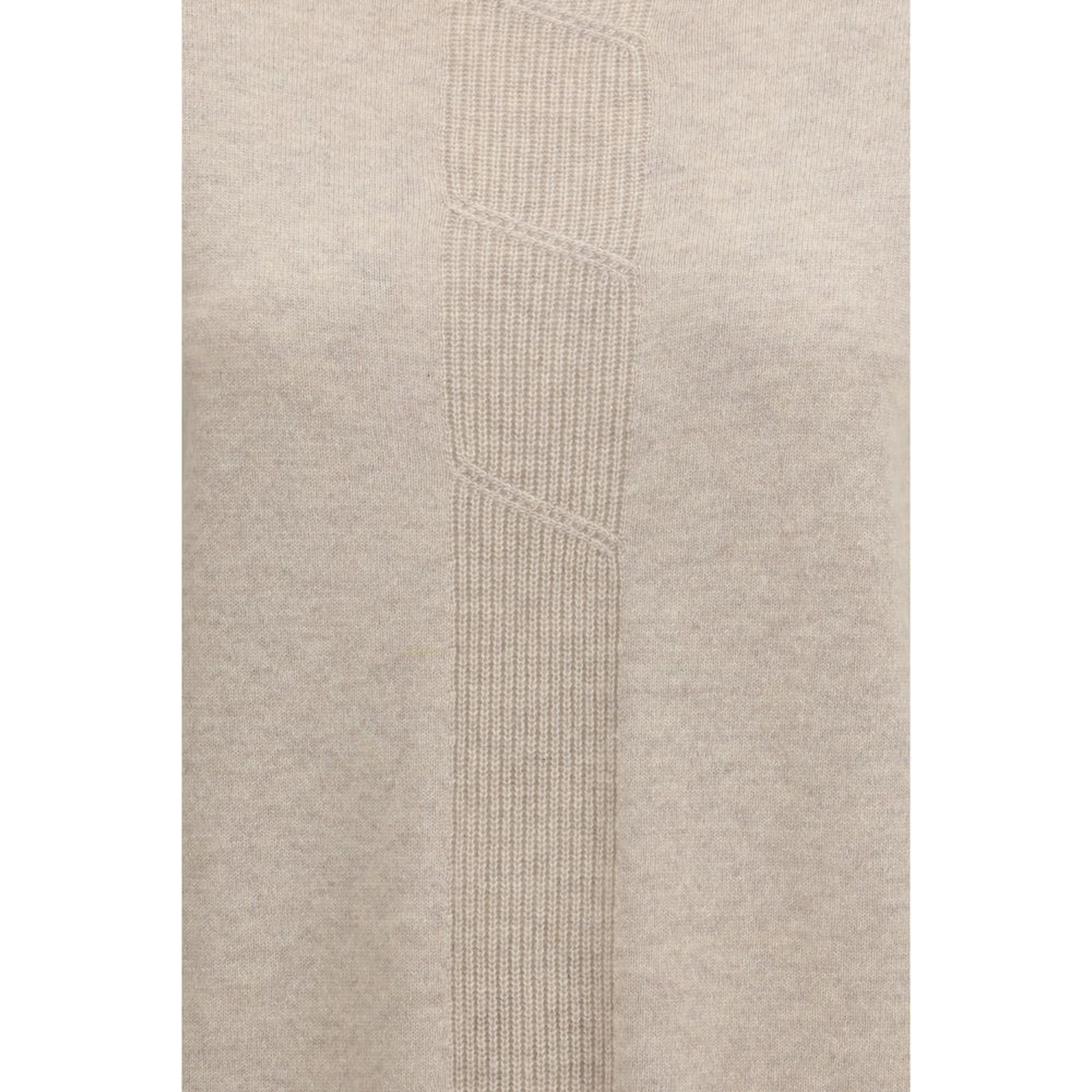 Beige Cashmere Sweater