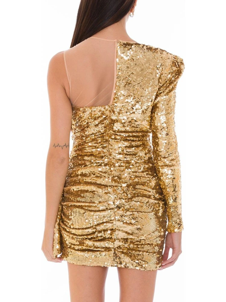 Bicolor Polyamide Short Dress alternative