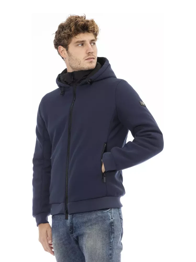 Blue Polyester Bomber alternative