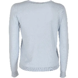 Blue Cashmere Sweatshirt