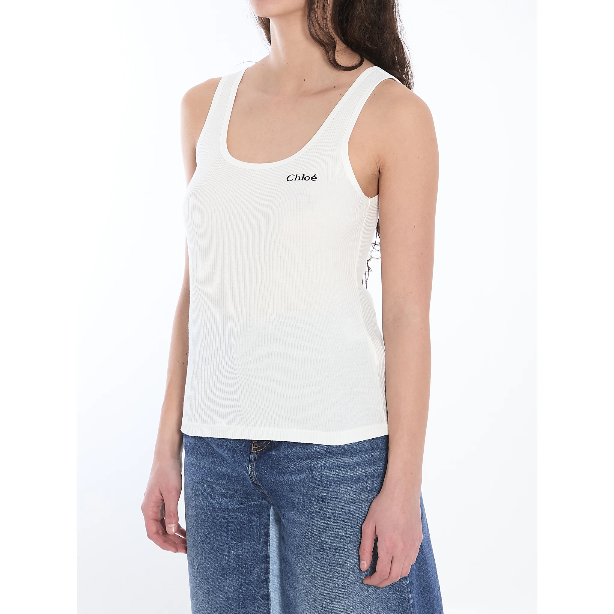 Tank top with logo