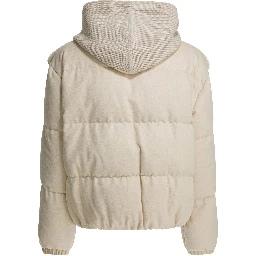 Hoodie jacket in cashmere