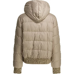 Reversible cashmere jacket