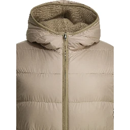 Reversible cashmere jacket