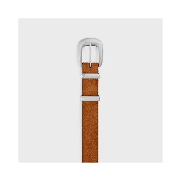 Suede western belt