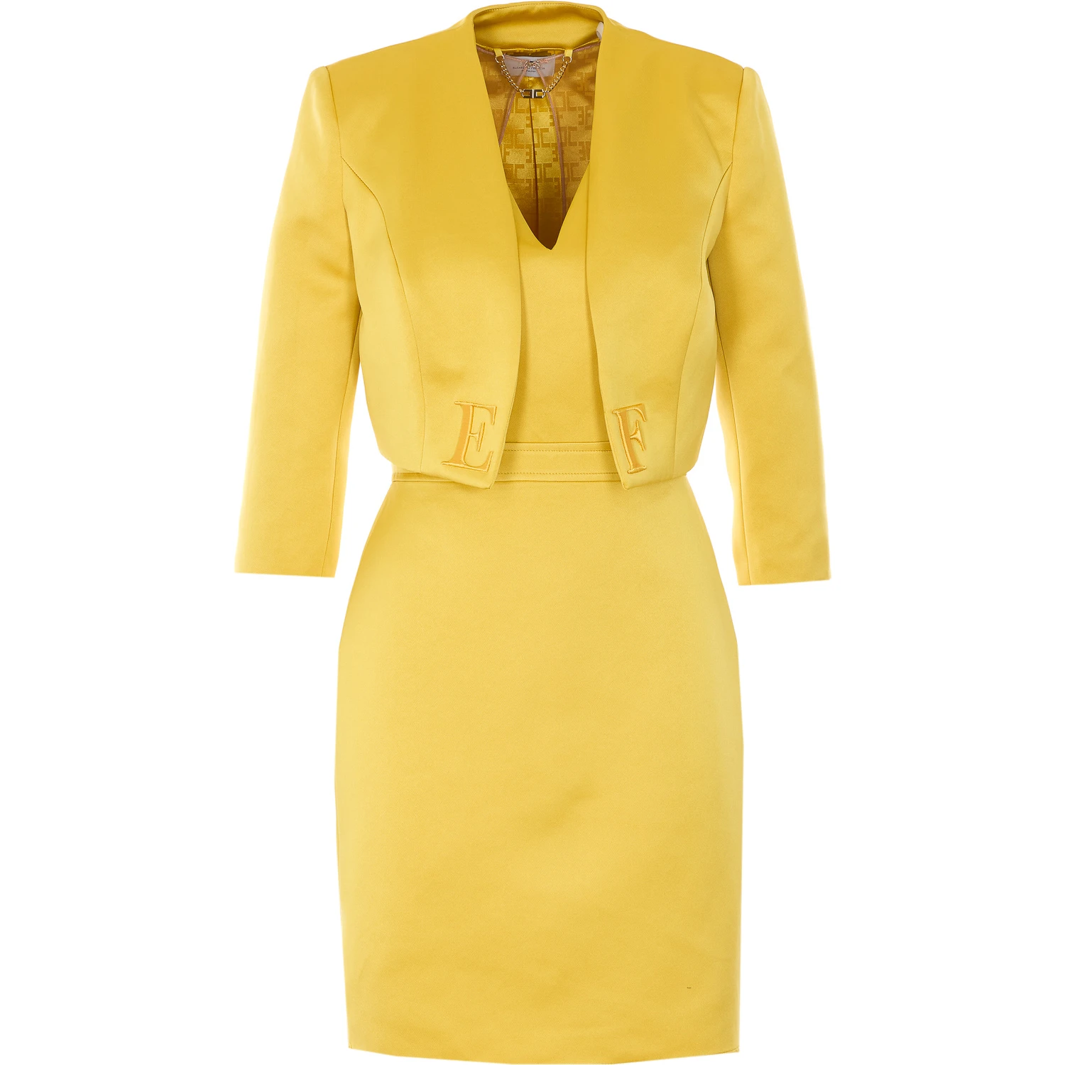 Elisabetta Franchi Dresses Yellow