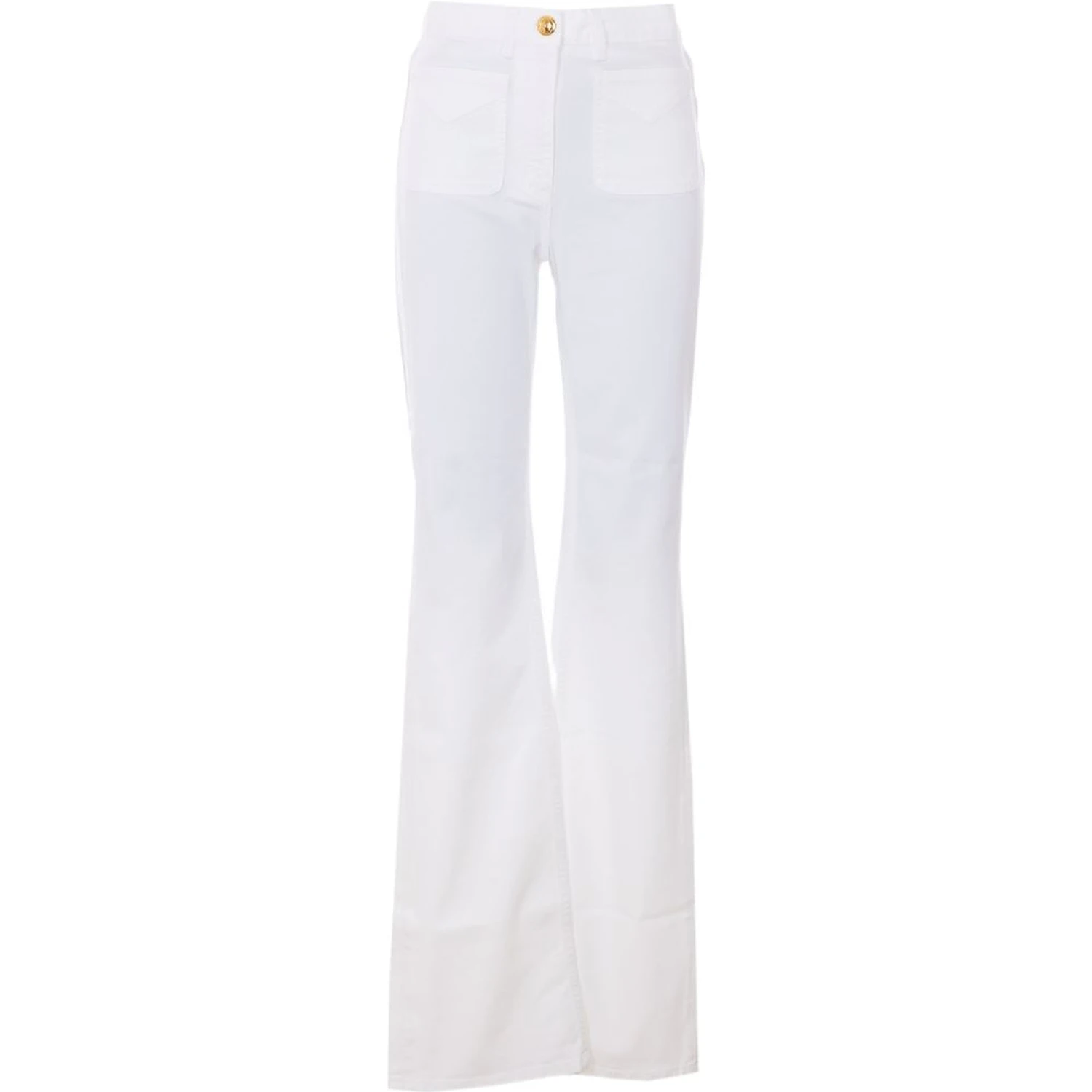 Elisabetta Franchi Jeans Ivory