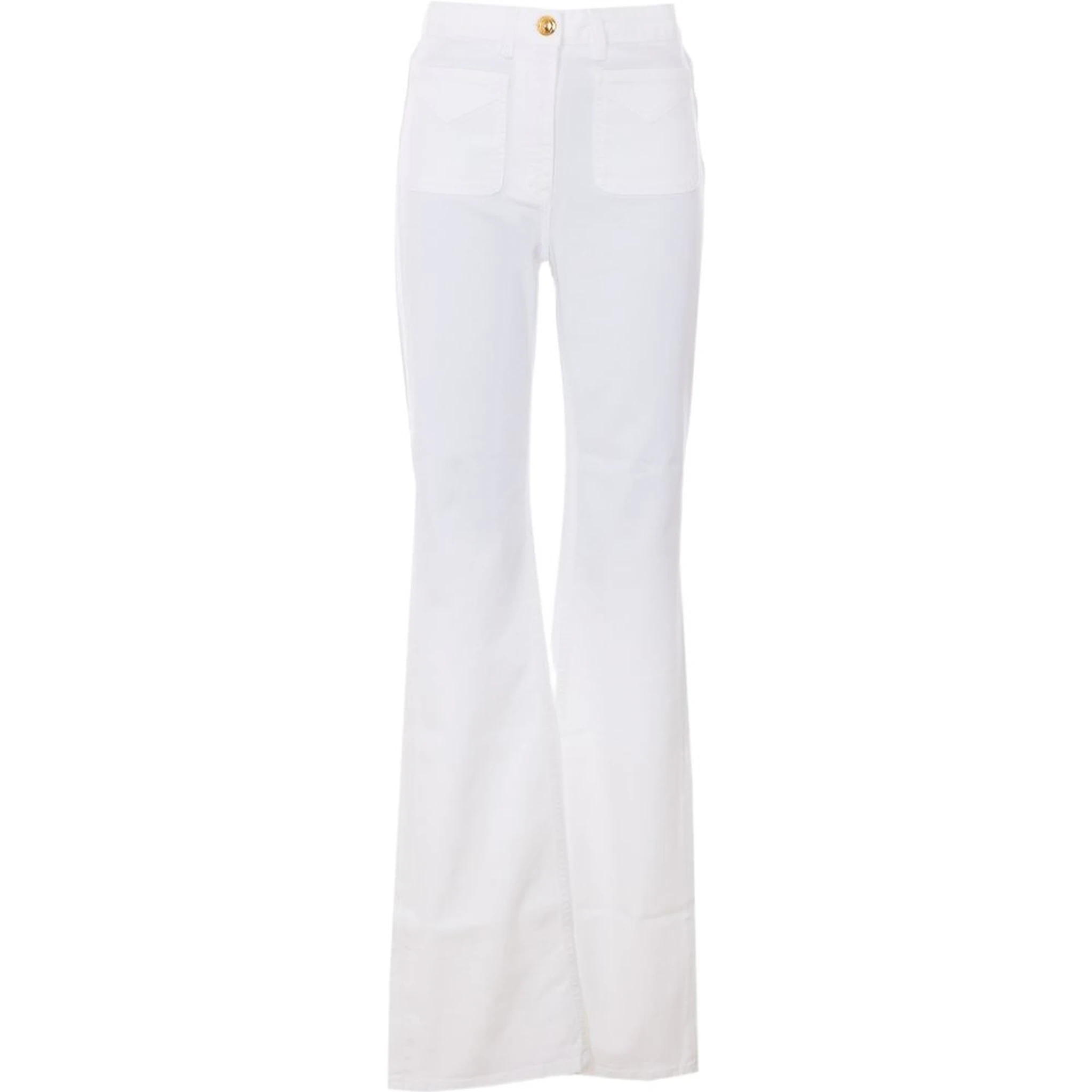 Elisabetta Franchi Jeans Ivory