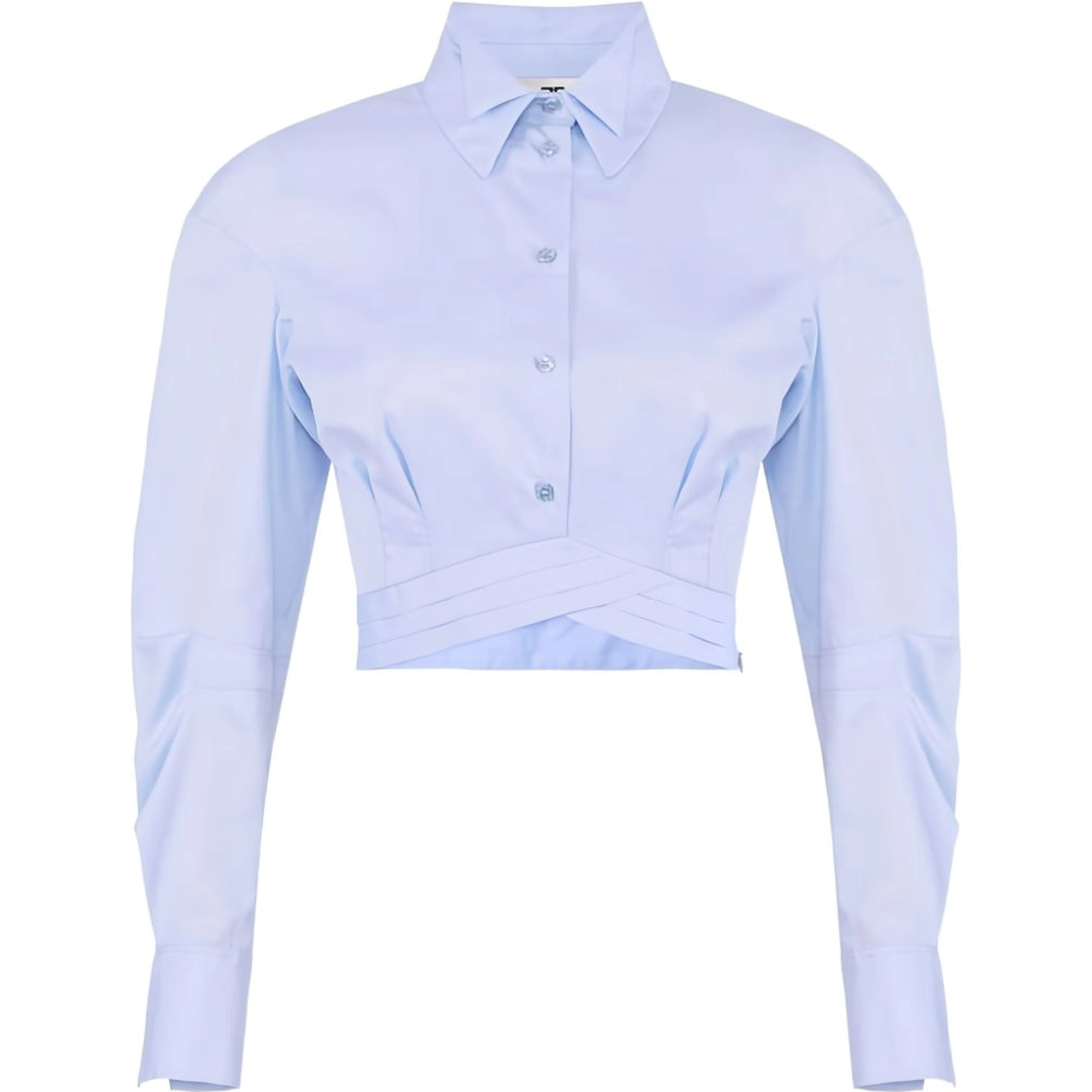 Elisabetta Franchi Shirts Light Blue