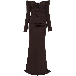 Elisabetta Franchi Dresses Brown