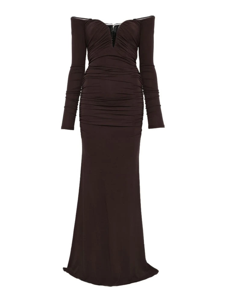 Elisabetta Franchi Dresses Brown