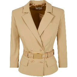 Elisabetta Franchi Jackets Camel
