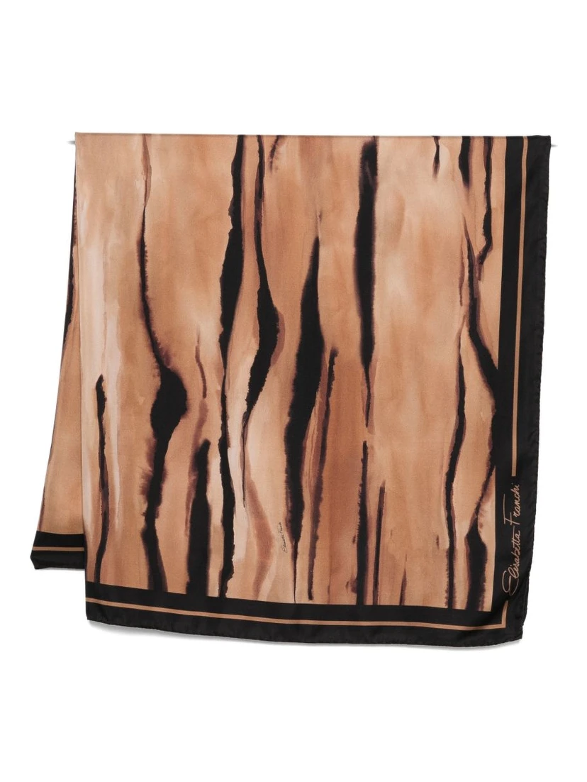 Elisabetta Franchi Scarfs Camel