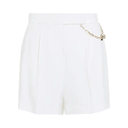 Elisabetta Franchi Shorts Ivory