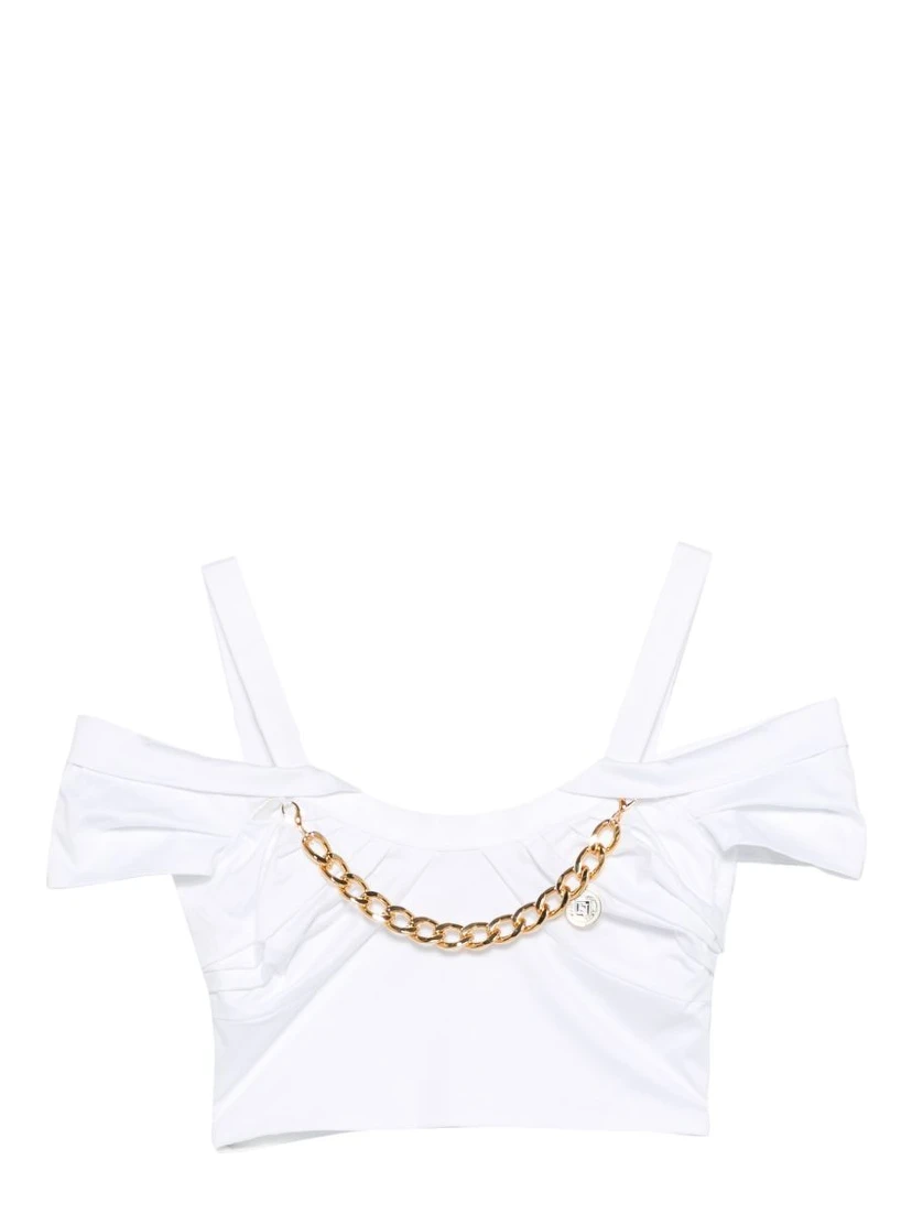 Elisabetta Franchi Top White