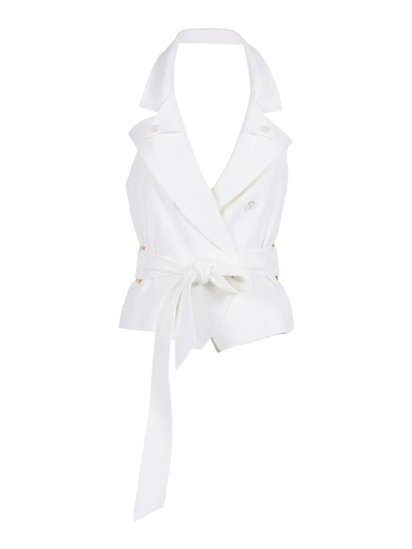 Elisabetta Franchi Jackets Ivory