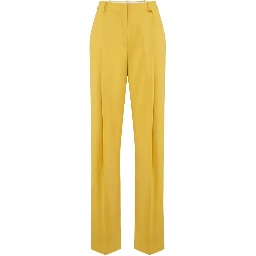 Elisabetta Franchi Trousers Yellow