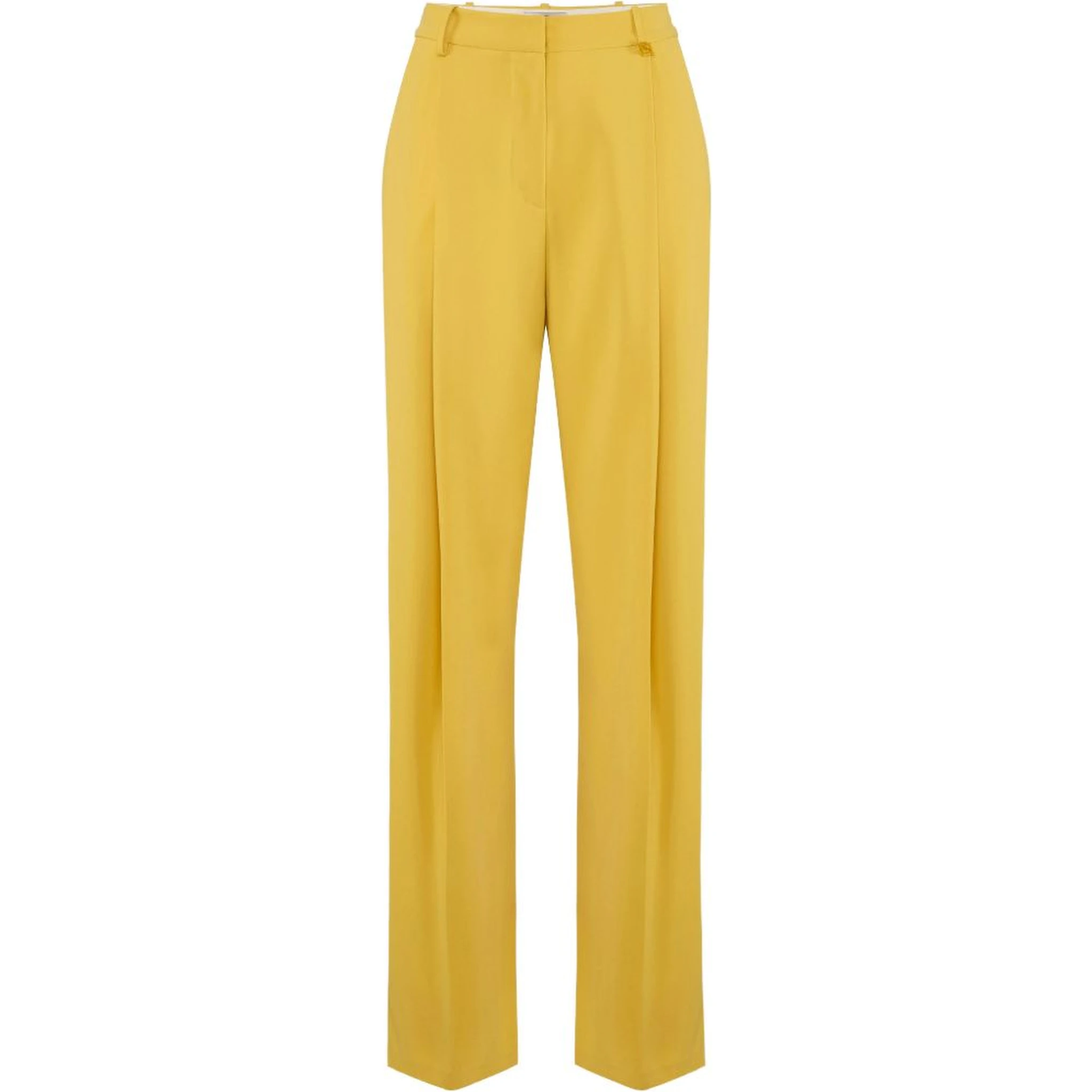 Elisabetta Franchi Trousers Yellow