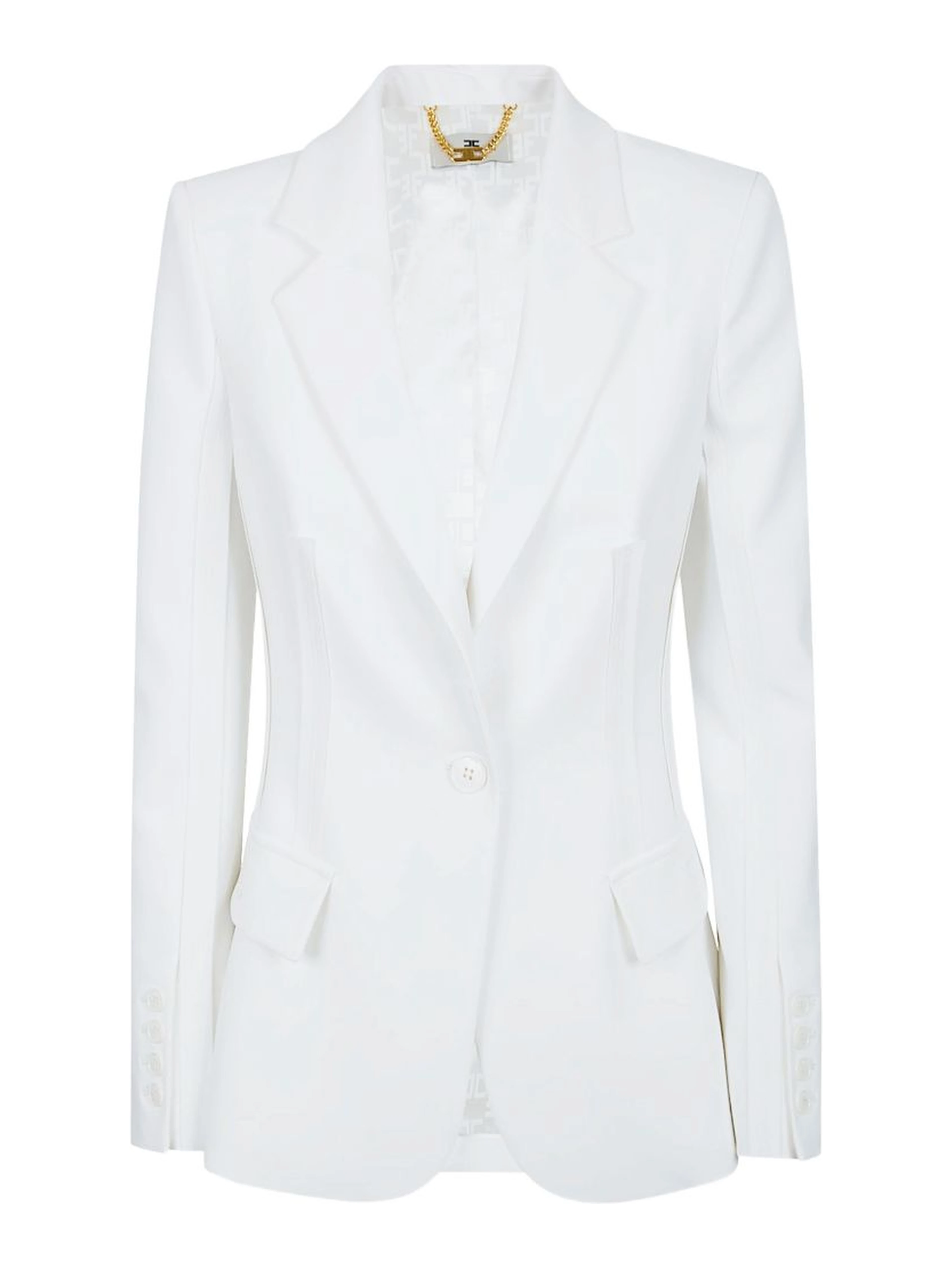 Elisabetta Franchi Jackets Ivory