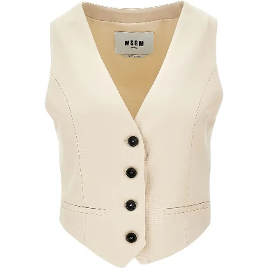 MSGM Jackets Beige