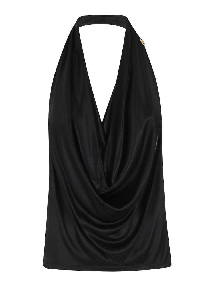 Elisabetta Franchi Top Black