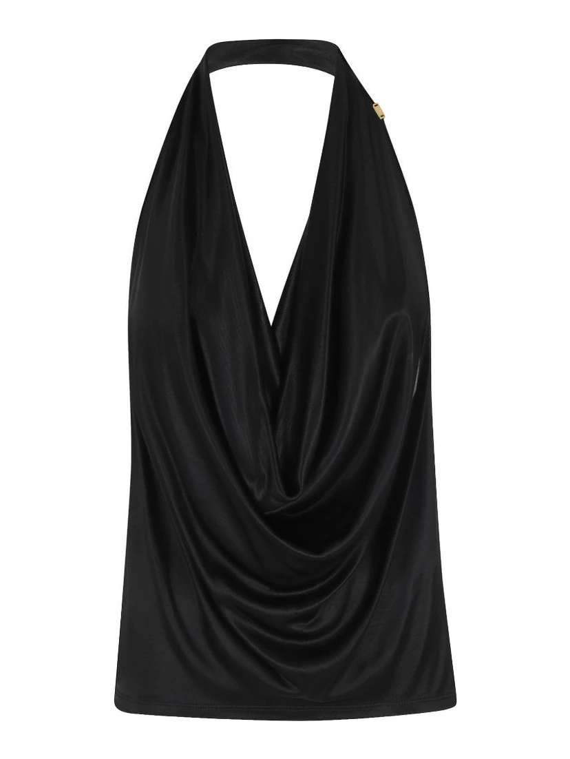 Elisabetta Franchi Top Black