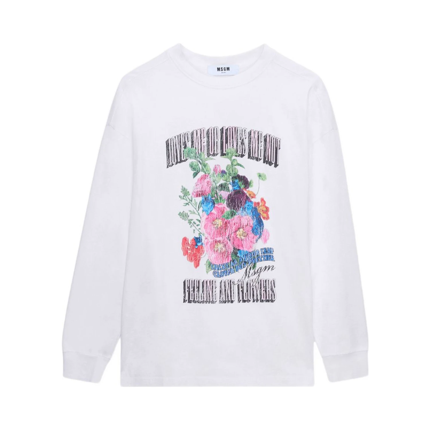 MSGM T-shirts and Polos White