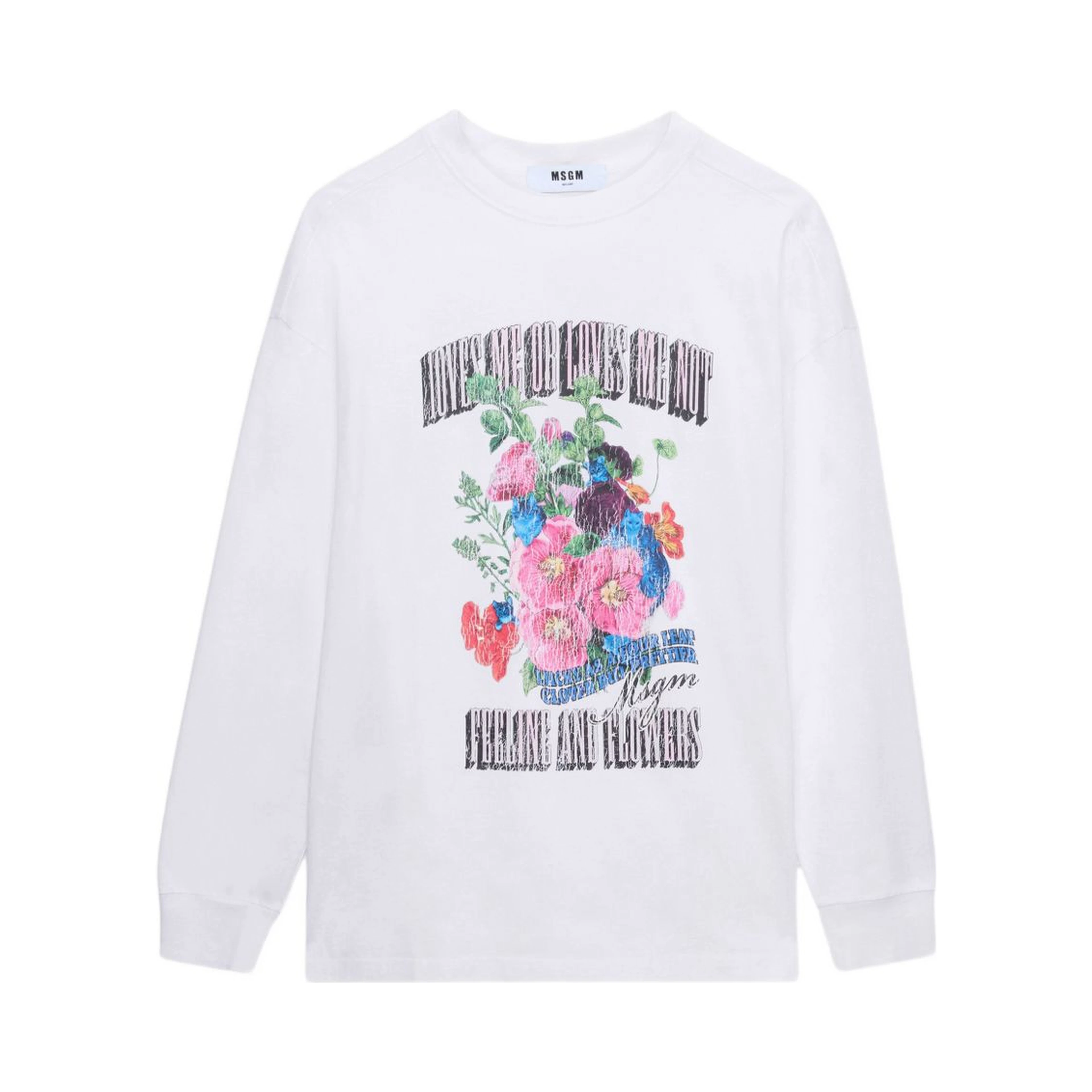 MSGM T-shirts and Polos White