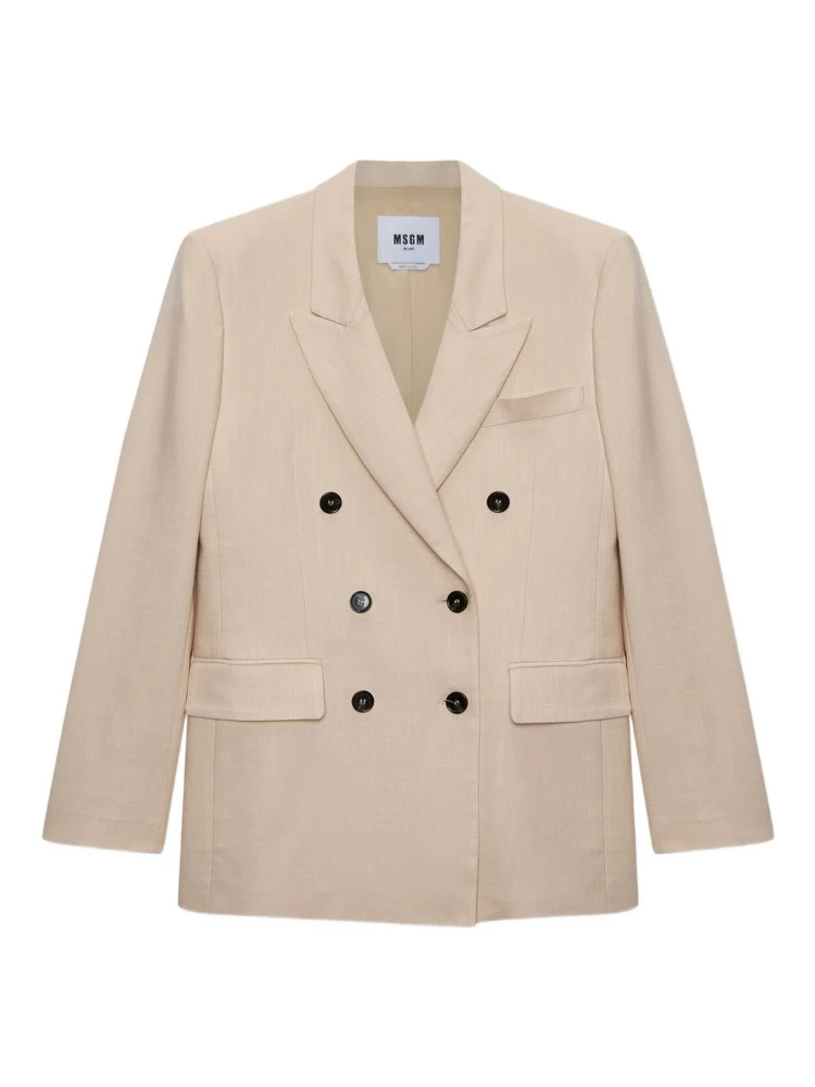 MSGM Jackets Beige