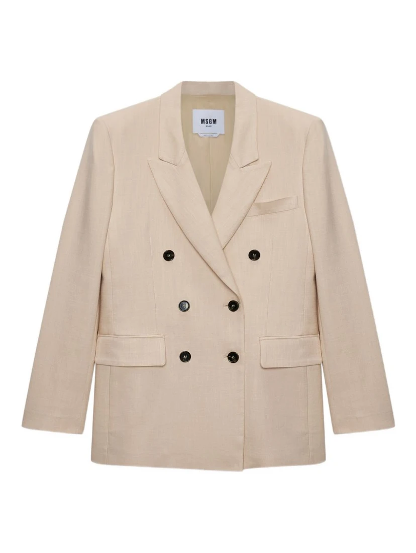 MSGM Jackets Beige