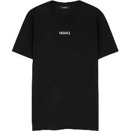 Versace T-shirts and Polos Black