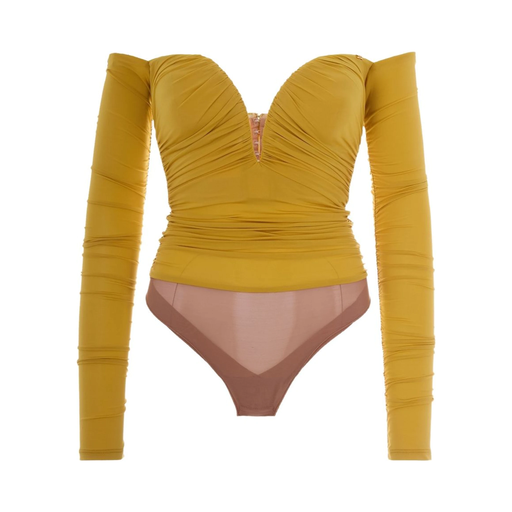 Elisabetta Franchi Top Yellow