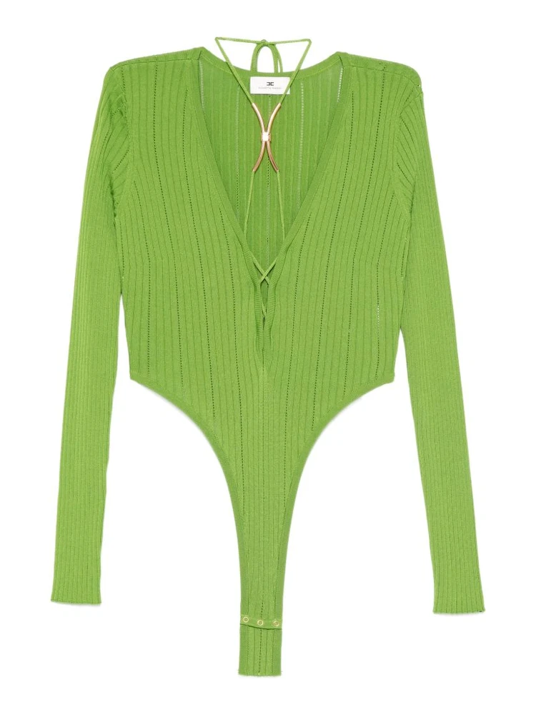 Elisabetta Franchi Top Green