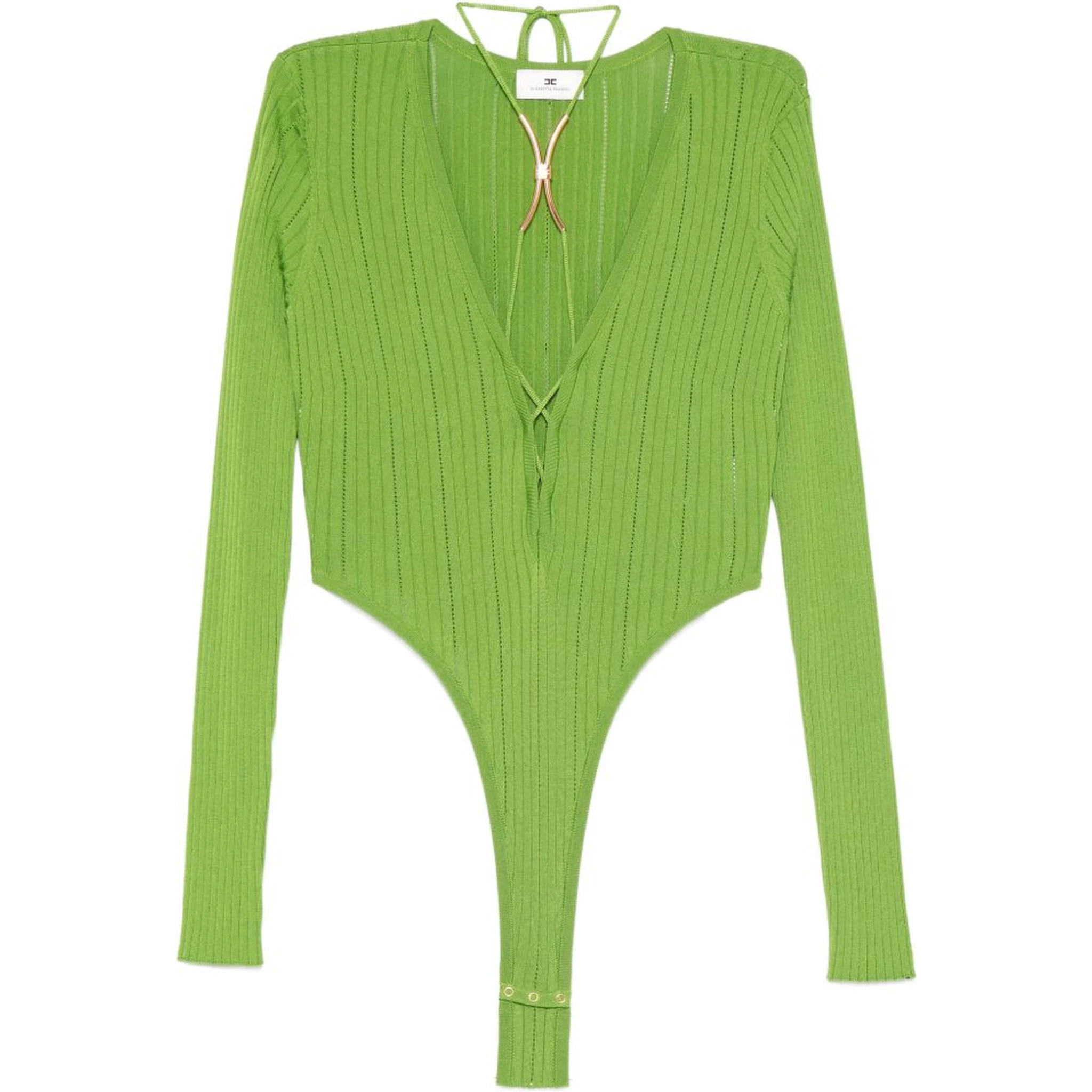 Elisabetta Franchi Top Green