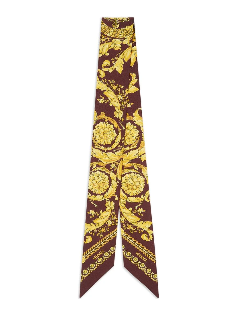 Versace Scarfs Bordeaux