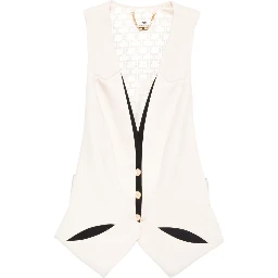 Elisabetta Franchi Jackets Cream