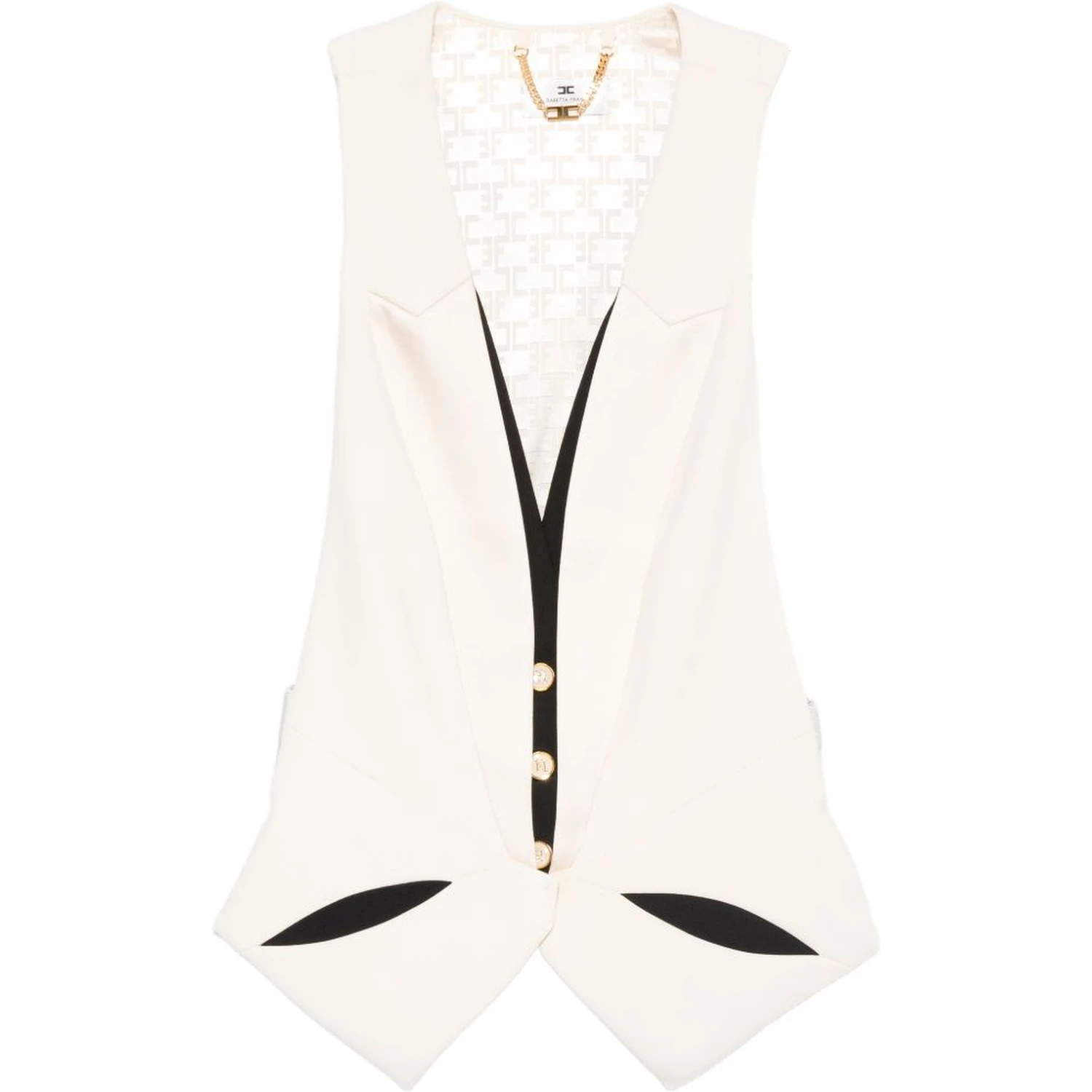 Elisabetta Franchi Jackets Cream
