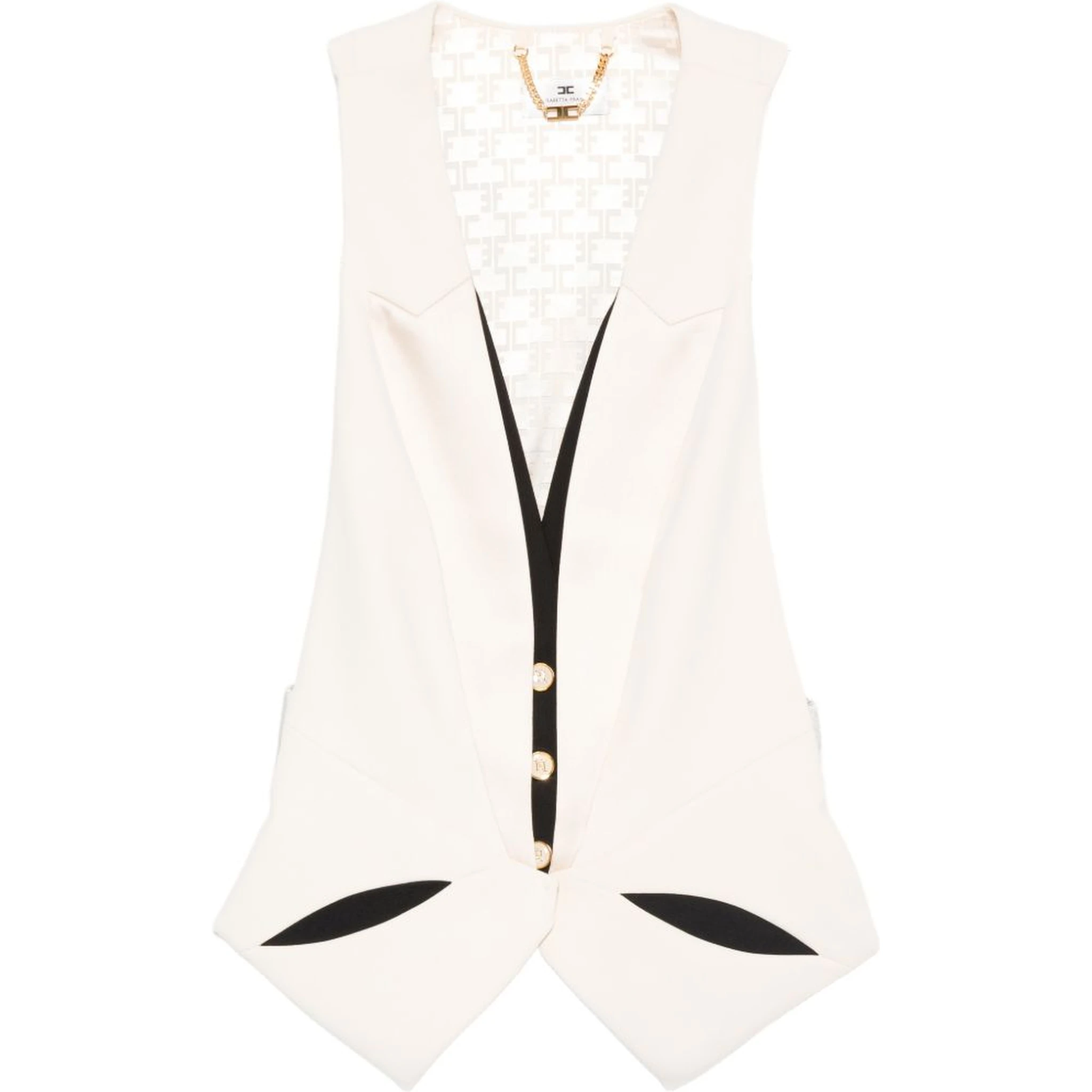 Elisabetta Franchi Jackets Cream